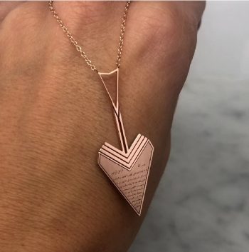 ayat el kursi always you necklace gold necklace, a symbol of spiritual strength and serenitalways, elegantly embodied in this 18ct pure gold necklace