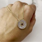 palestinian coin necklace palestine gold